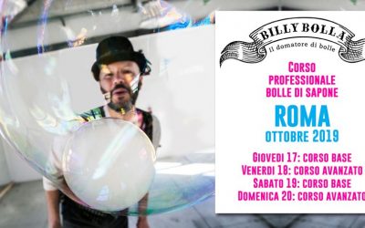 Corso professionale bolle di sapone a Roma