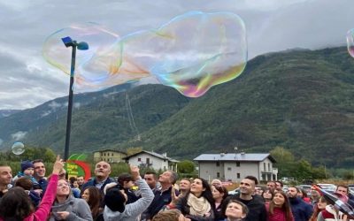 Billy Bolla alla 32° Sagra della mela di Villa di Tirano (SO)