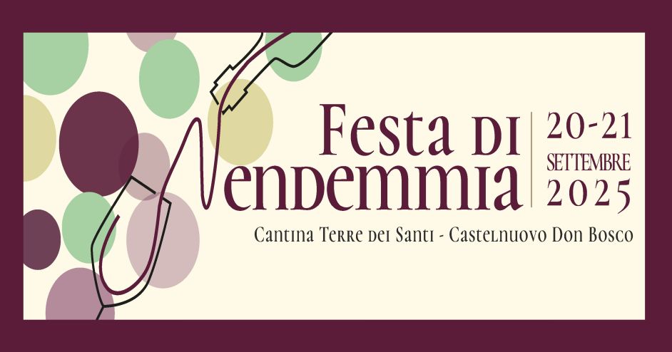 Billy Bolla alla Festa di Vendemmia delle “Terre dei Santi” a Castelnuovo Don Bosco (AT)