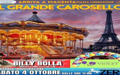 Billy Bolla inaugura “Il Grande Carosello” a Magenta (MI)