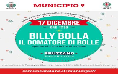 Billy Bolla per il “Natale nei quartieri” – Municipio 9 (Milano)
