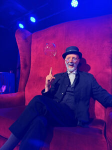 spettacolo bolle evento