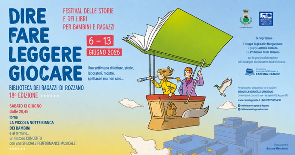 Billy Bolla al festival “Dire Fare Leggere e Giocare” a Rozzano (MI)
