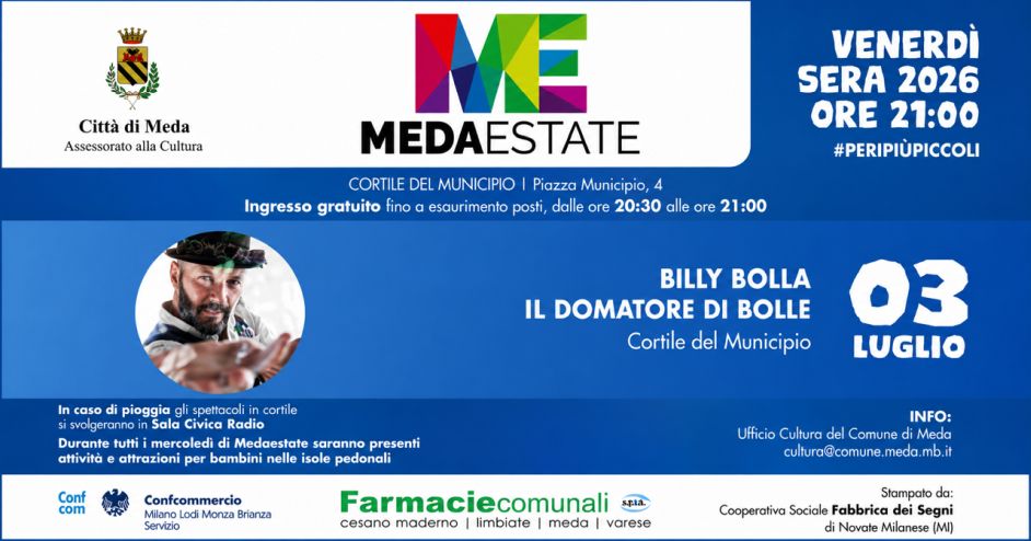 Billy Bolla per MedaEstate – Meda (MB)