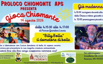 Billy Bolla a “Gioca Chiomonte” – Chiomonte (TO)