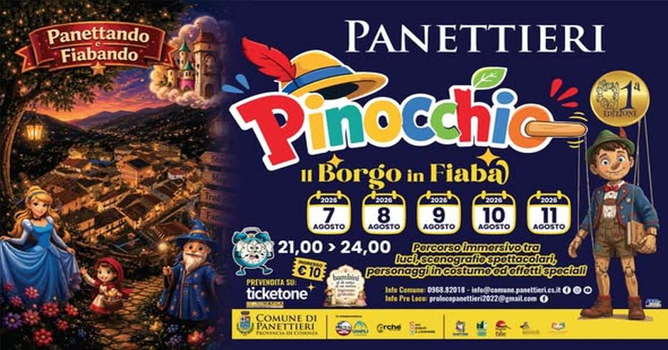 Billy Bolla a “Panettando e Fiabando” – Panettieri (CS)
